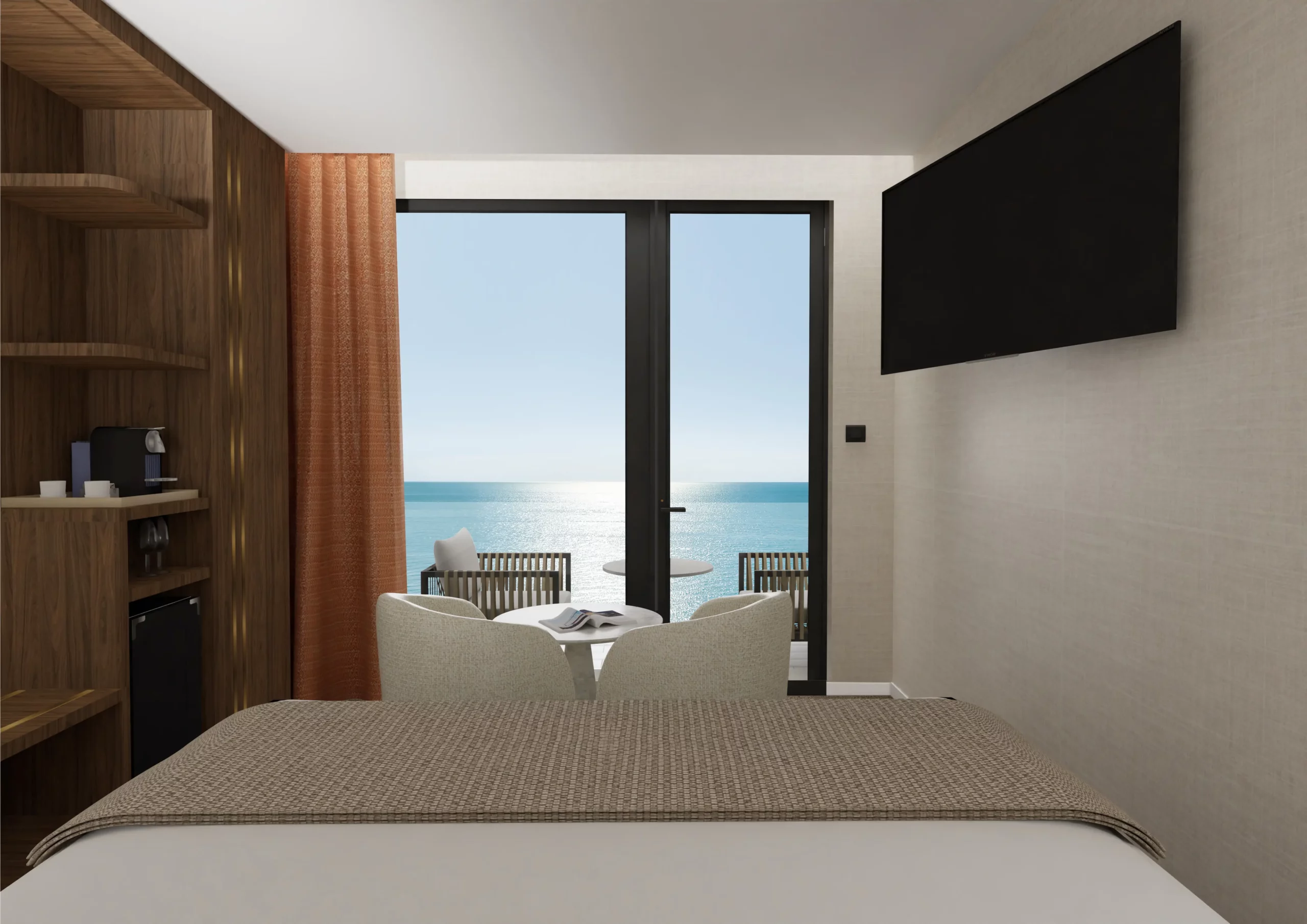 chambre vue mer
